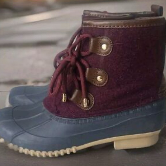Tommy Hilfiger Purple and Blue Winter Rain Boots - Picture 5 of 15